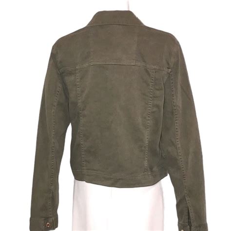 michael kors safari green basics|Michael Kors Safari Jacket In Green .